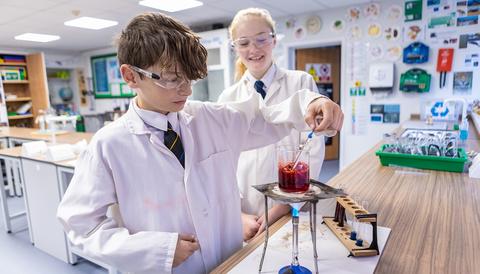 St Anne's chemistry experiment